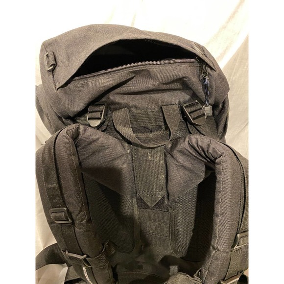 Mountain Gear Tibet 55 Backpack Black Mountaingear Canvas 21"x10" - Picture 5 of 13